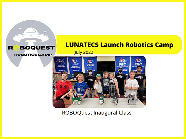 LUNATECS Launch Robotics Camp